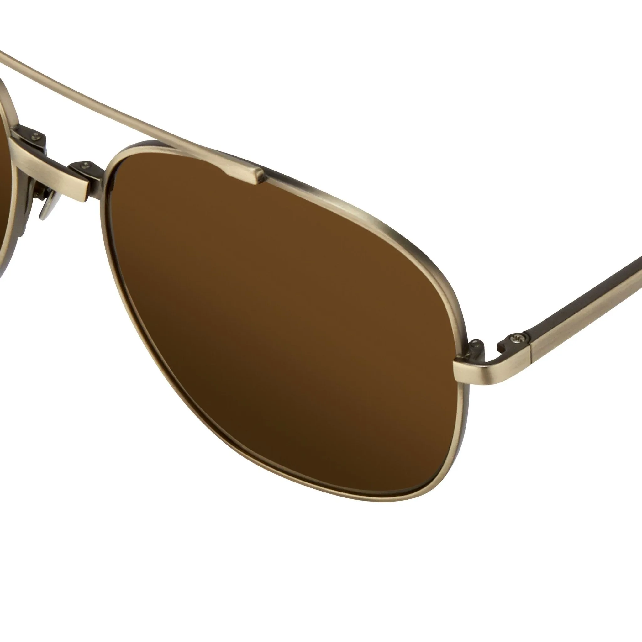 Ann Demeulemeester Men's Sunglasses  Brown AD12C3SUN