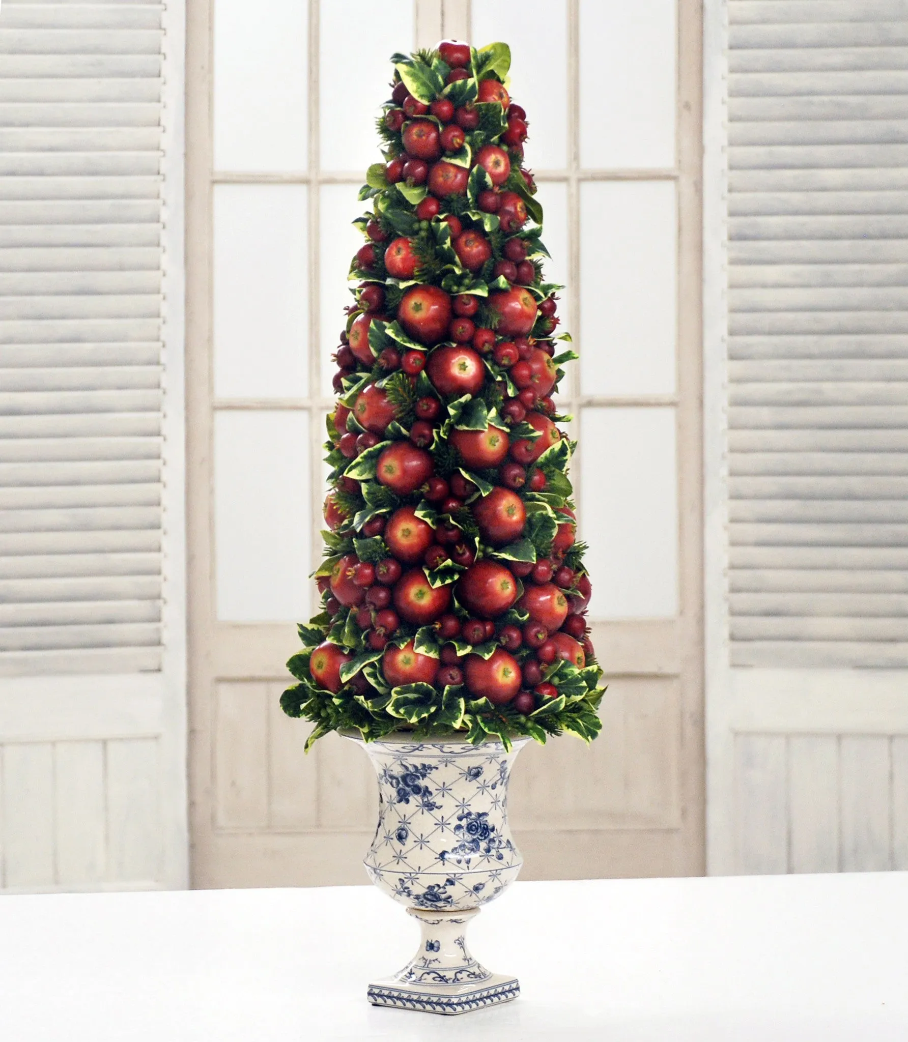 Apple Berry Holiday Cone
