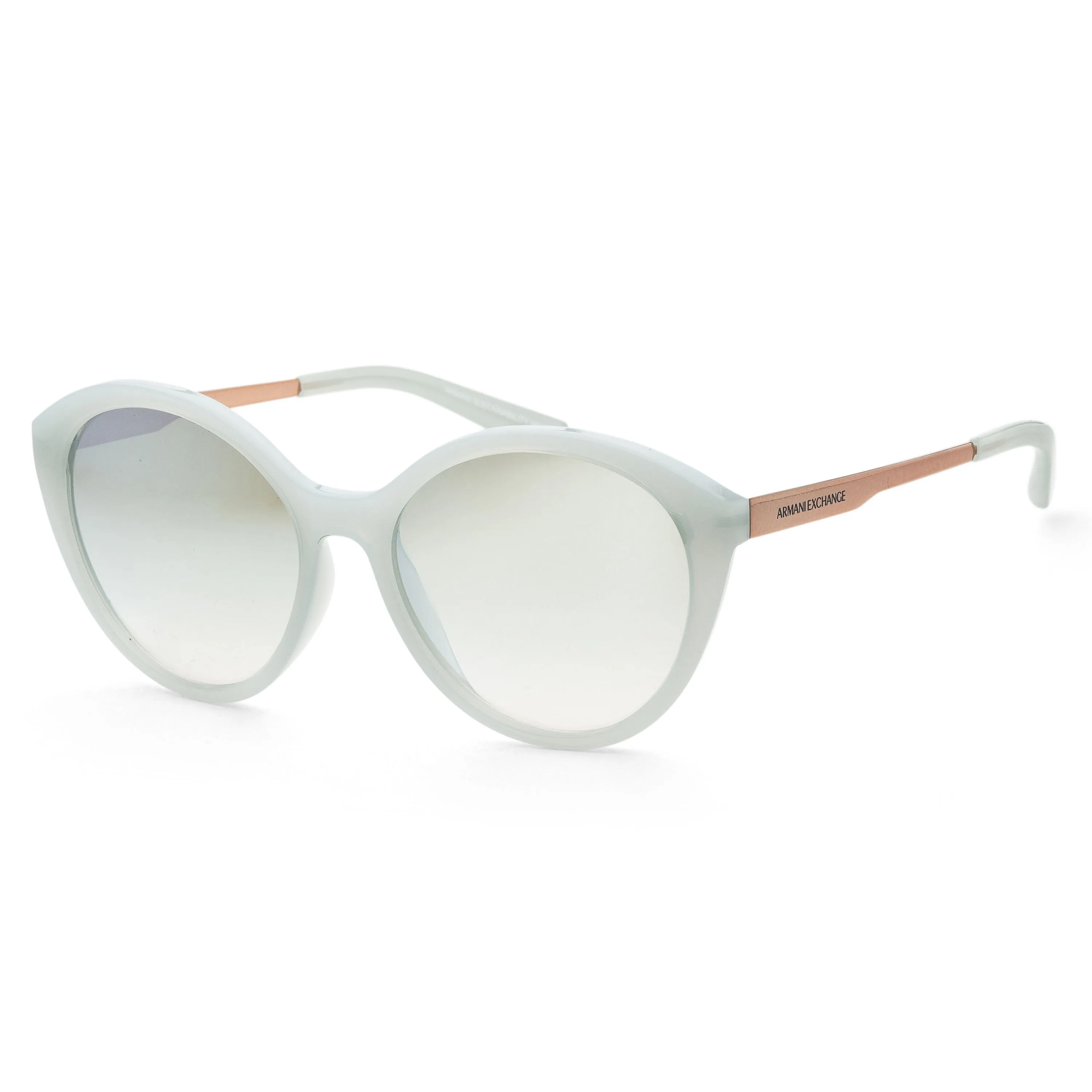 Armani Exchange Women's 55mm Shiny Opaline Azure Sunglasses AX4134S-8160W0-55