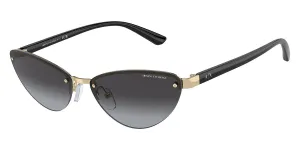 Armani Exchange Women's 58mm Shiny Pale Gold Sunglasses AX2049S-61108G-58