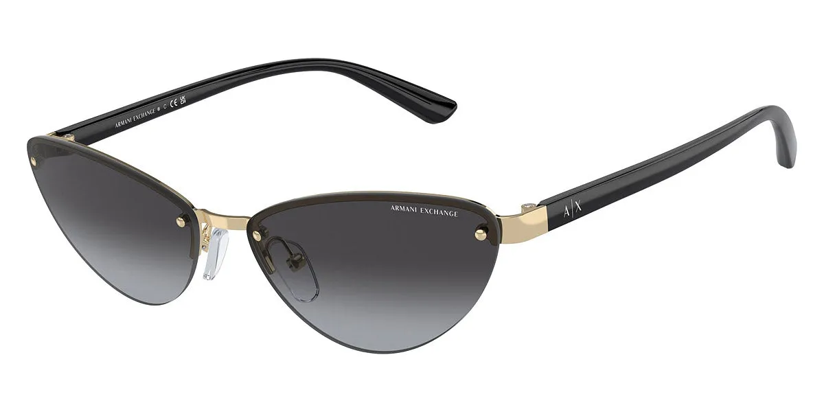Armani Exchange Women's 58mm Shiny Pale Gold Sunglasses AX2049S-61108G-58