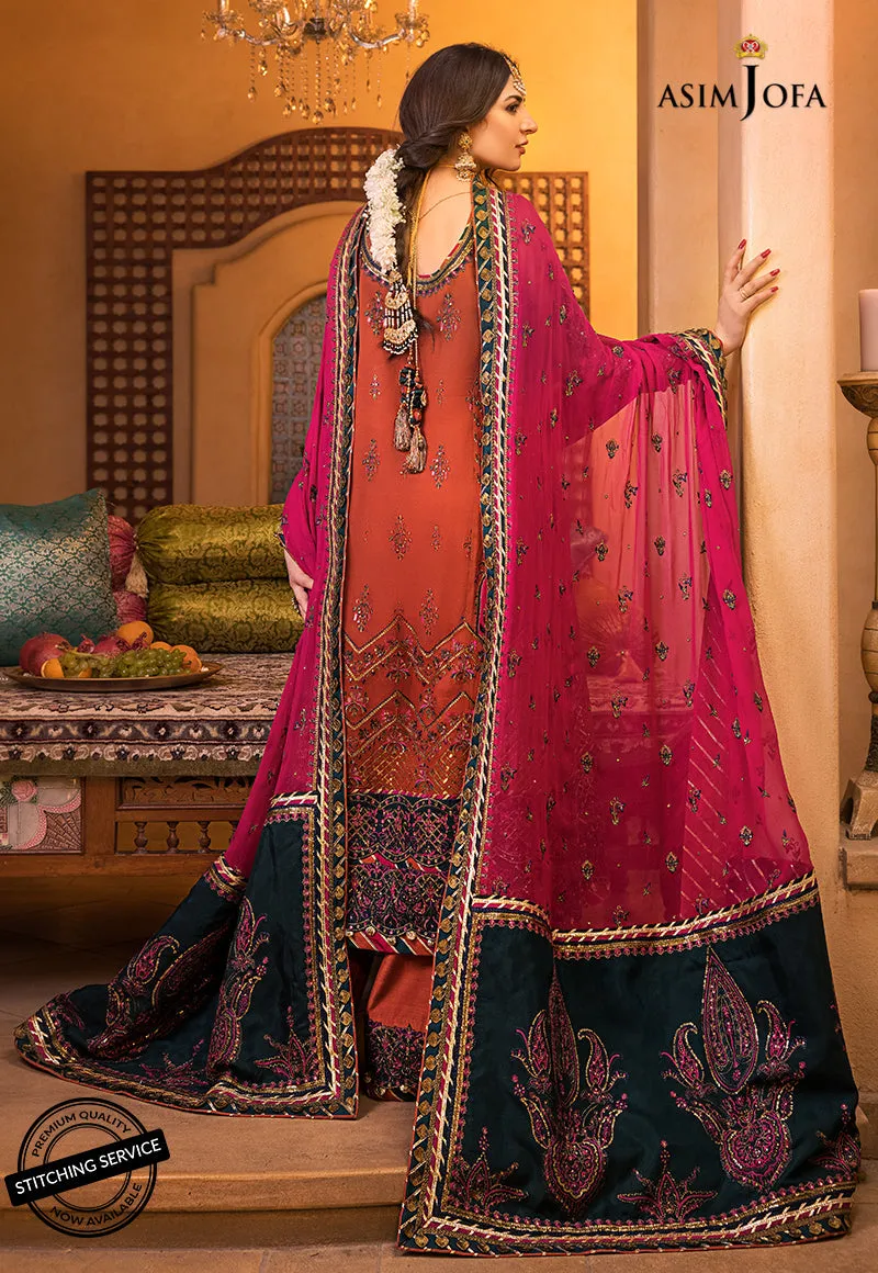 Asim Jofa Baad-E-Naubahar Luxury Wedding Formal Collection – AJBN-08