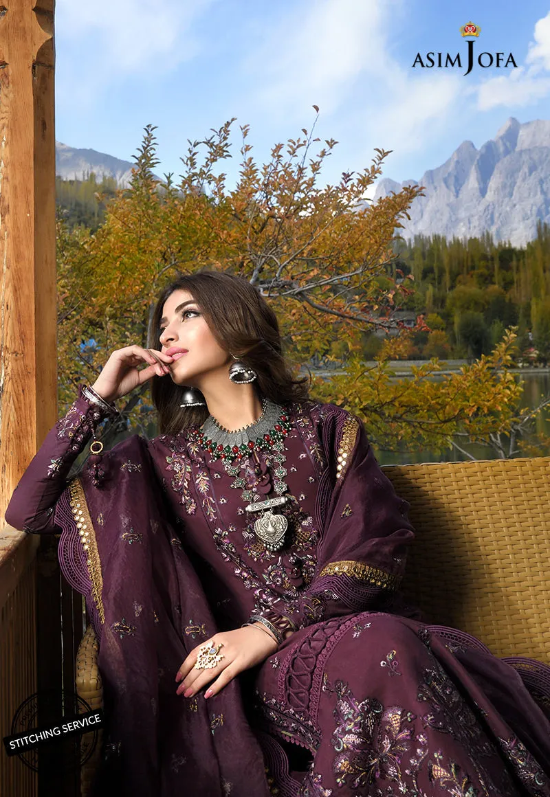 Asim Jofa Shehr-e-Yaar Luxury Lawn Collection – AJSL-16