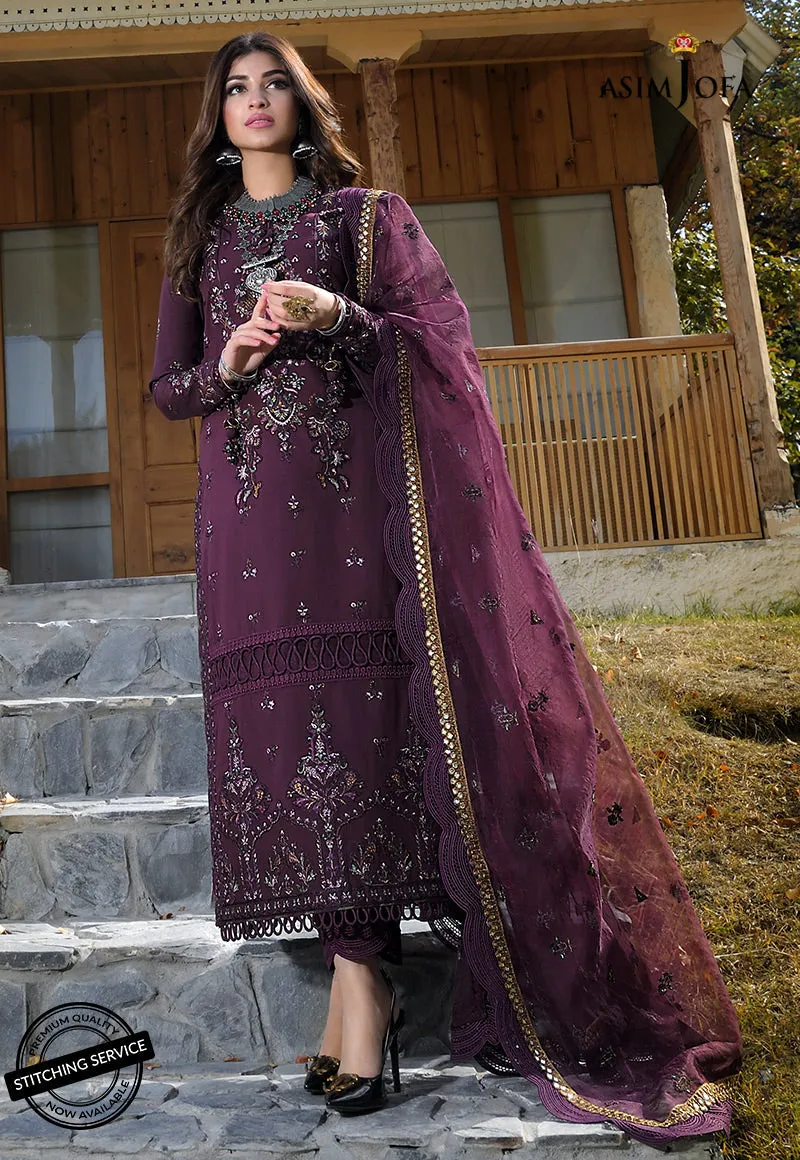 Asim Jofa Shehr-e-Yaar Luxury Lawn Collection – AJSL-16