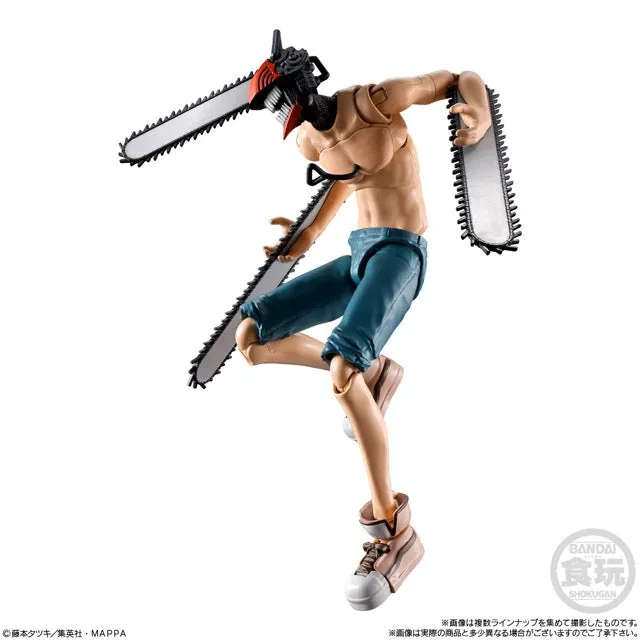 Bandai SMP Kit Makes Pose Chainsaw Man: 1Box (2pcs) (Plastic Model Kit)