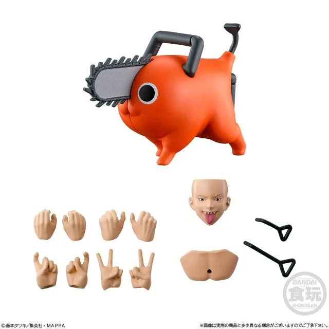 Bandai SMP Kit Makes Pose Chainsaw Man: 1Box (2pcs) (Plastic Model Kit)