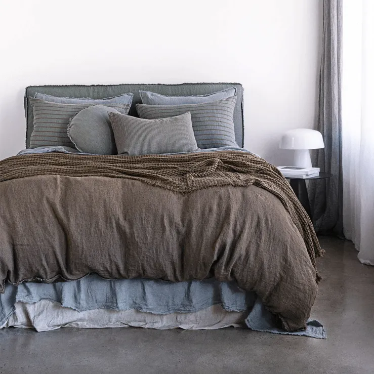 Basix Stripe Mare/Bere Linen Pillowcase