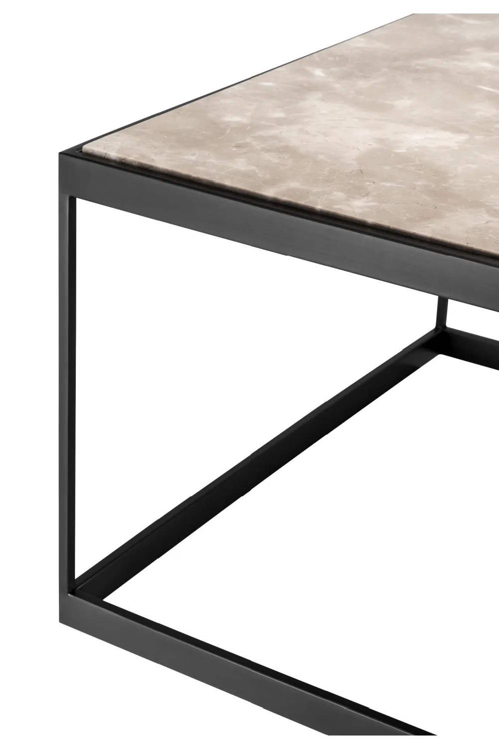 Beige Marble Side Table | Eichholtz La Quinta