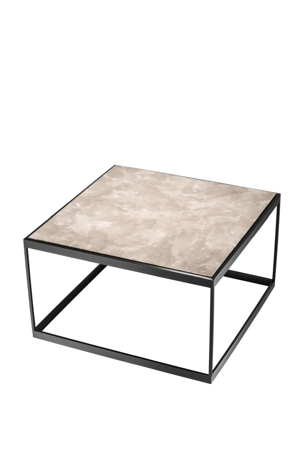 Beige Marble Side Table | Eichholtz La Quinta