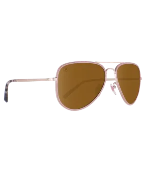Blenders A- Series Aviators - Classic Mo - Rose Gold / Amber
