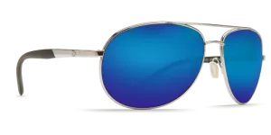 Costa Del Mar Wingman Sunglasses - Palladium/Blue Mirror 580G