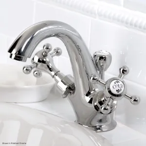 Coventry Brassworks Single Hole Lavatory Faucet with Cross Handles