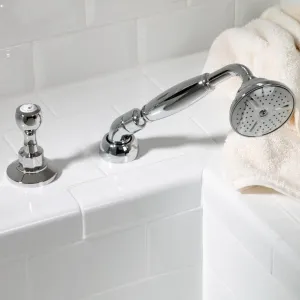 Coventry Brassworks Spring-Operated, Deck Mounted Diverter with Hand Shower