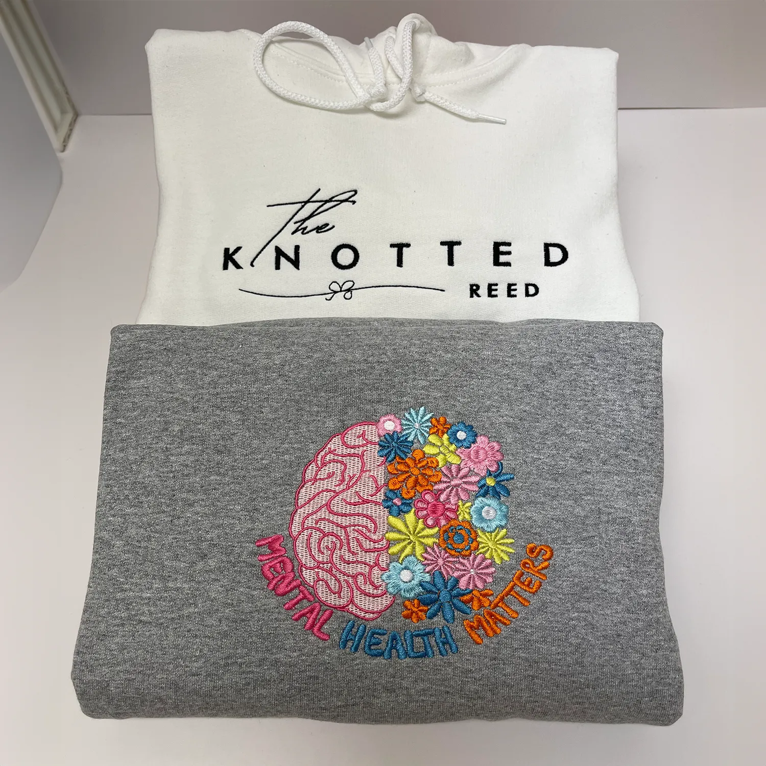 Custom Embroidered Tee, Personalized "ANY TEXT HERE" Logo Shirt