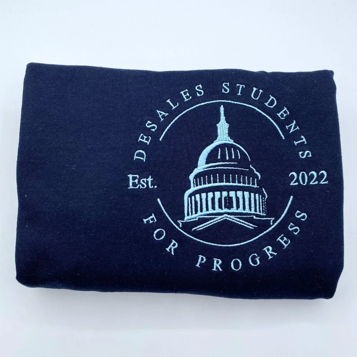 Custom Embroidered Tee, Personalized "ANY TEXT HERE" Logo Shirt