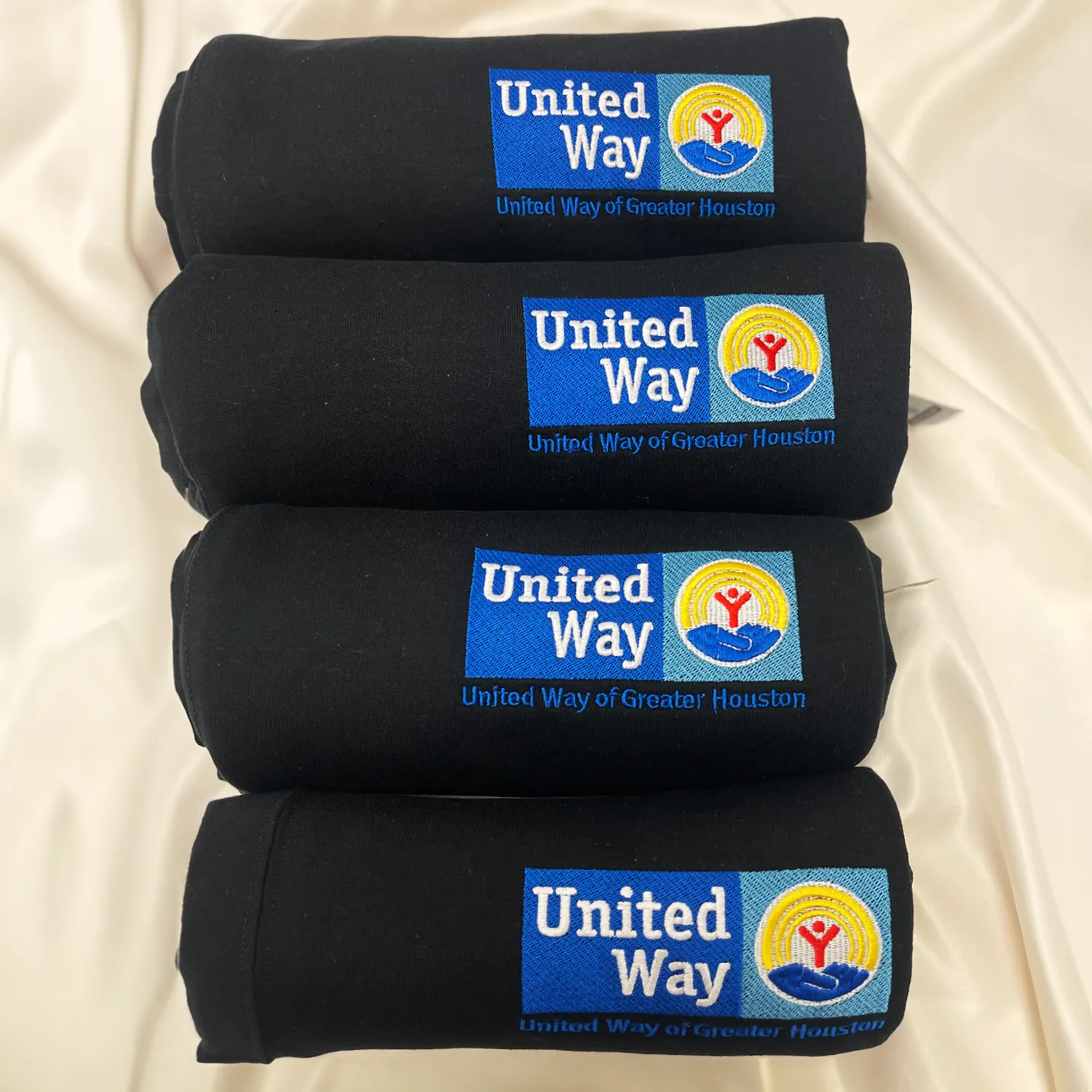 Custom Embroidered Tee, Personalized "ANY TEXT HERE" Logo Shirt