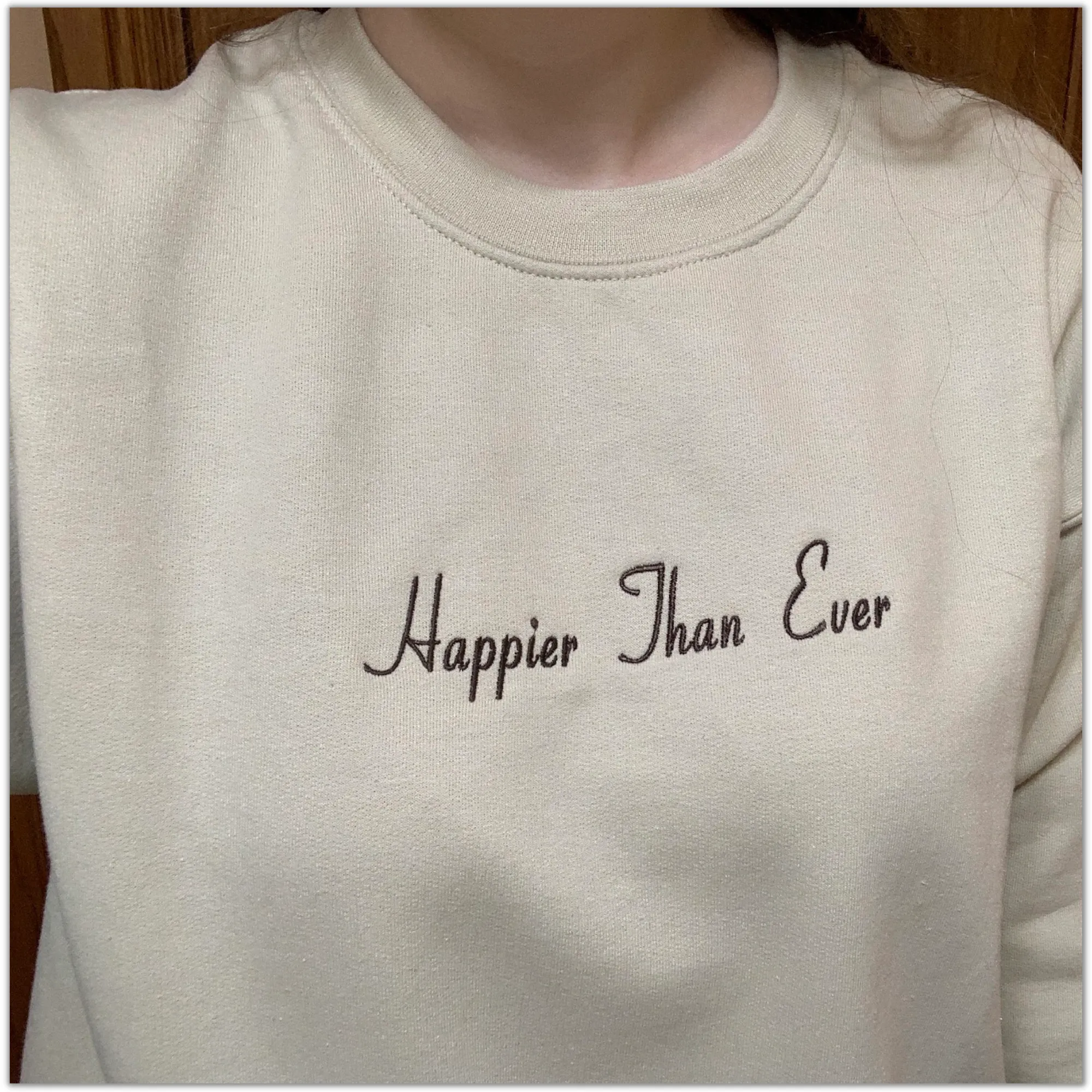 Custom Embroidered Tee, Personalized "ANY TEXT HERE" Logo Shirt
