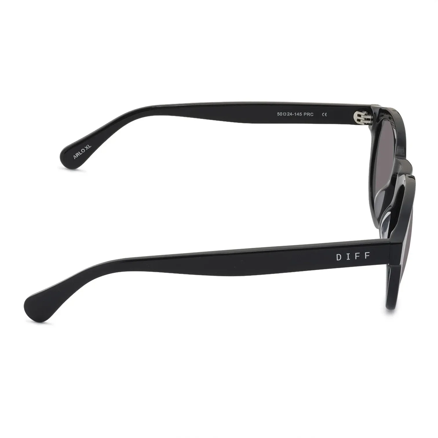 DIFF Charitable Eyewear Arlo XL - Black Gray - Polarized Sunglasses