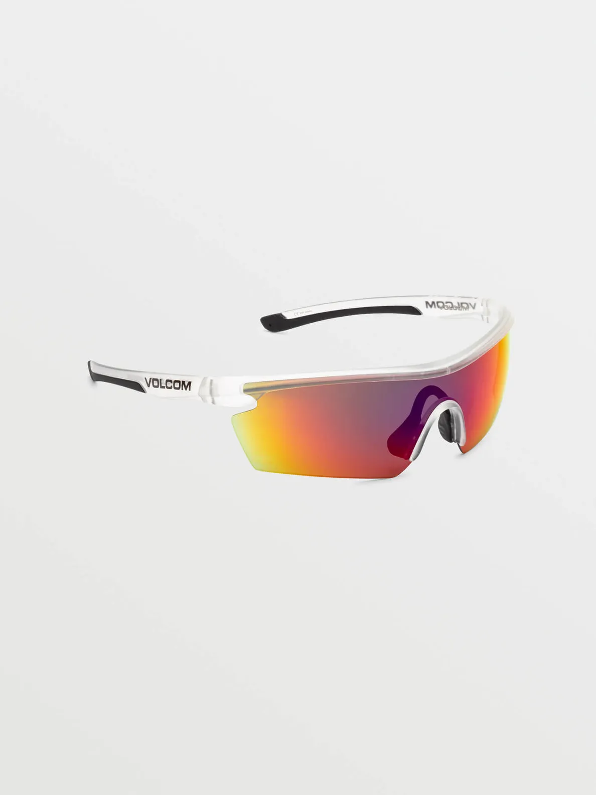 DOWNLOAD SUNGLASSES - MATTE CLEAR/GRAY PLASMA MIRROR