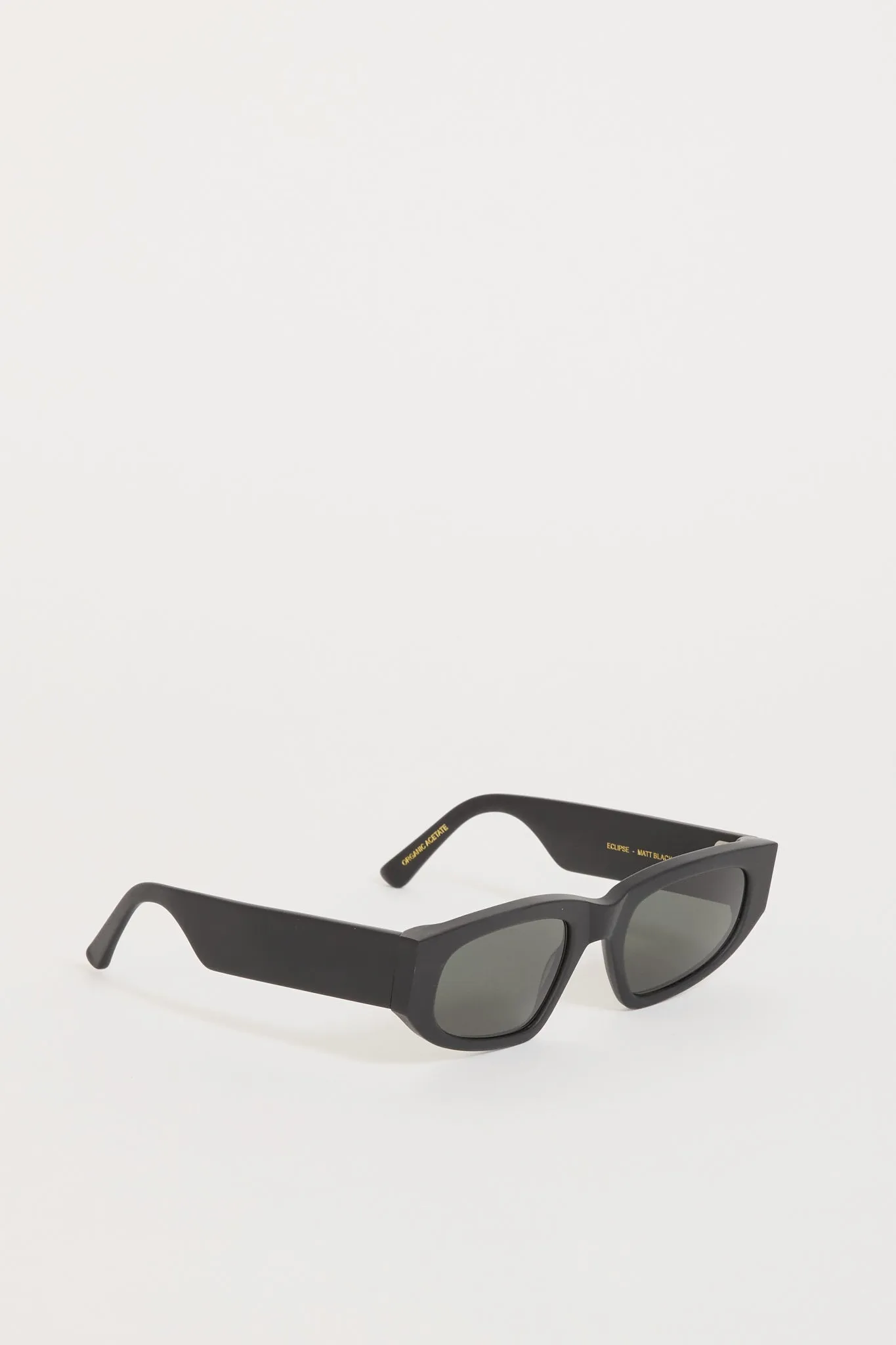 Eclipse Matte Black | Green Solid Lens