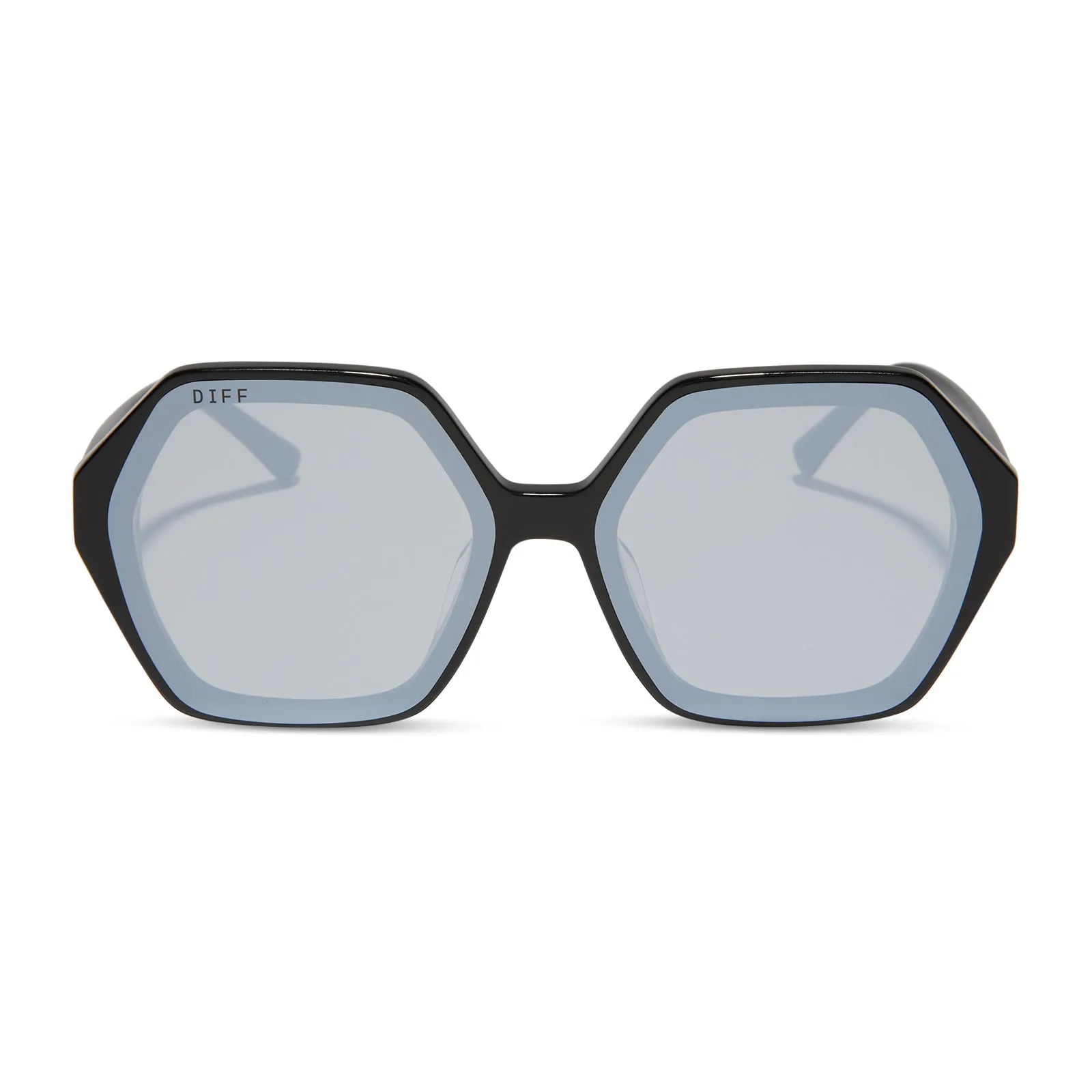 GIGI - BLACK   GREY FLASH SUNGLASSES