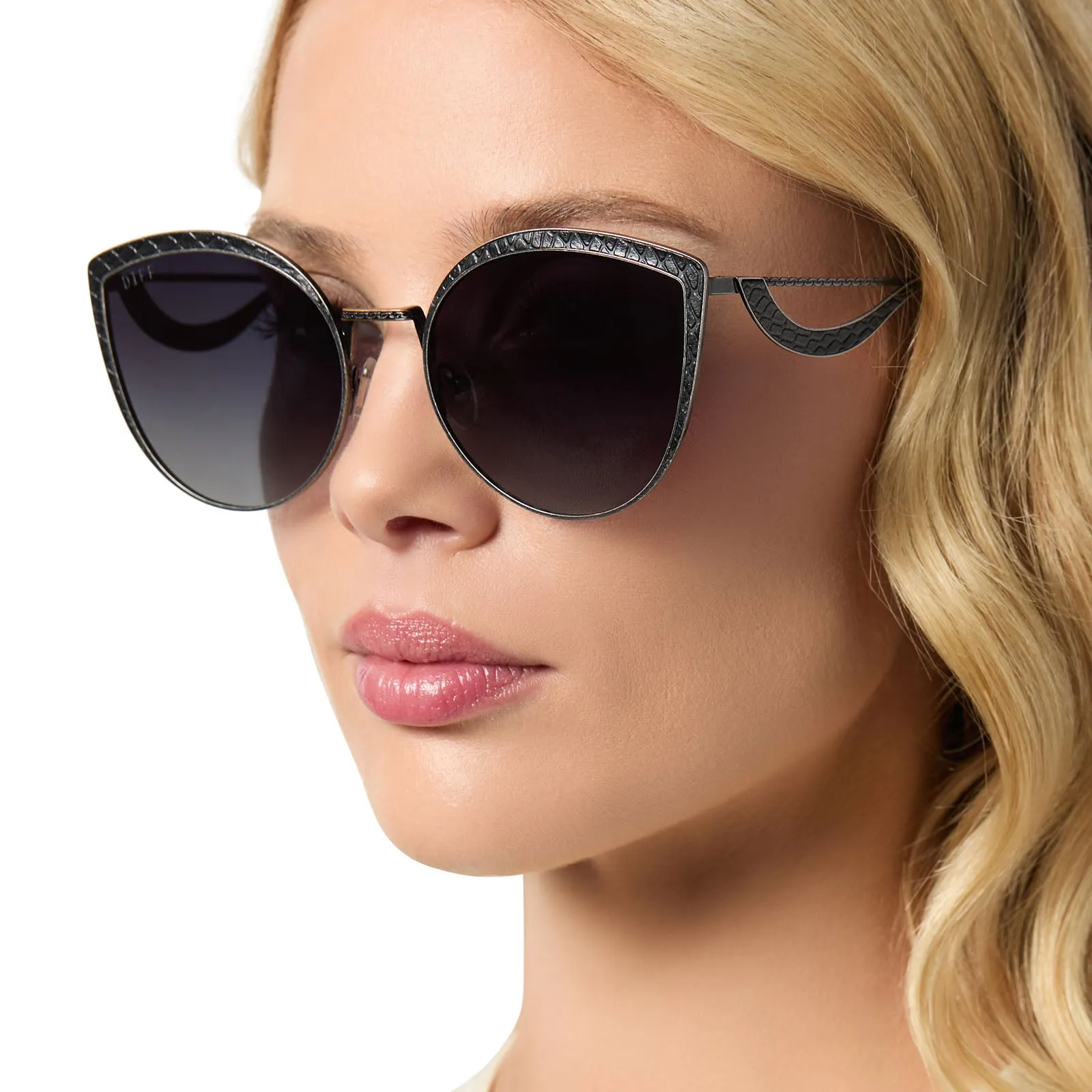 HOUSE OF THE DRAGON - HOUSE TARGARYEN   ANTIQUE SILVER   GRAY GRADIENT   POLARIZED SUNGLASSES