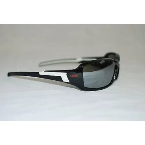 Lazer Xenon X1 Sunglasses Black Frame w/ Smoke Lens Blocks 100% UVA and UVB Rays