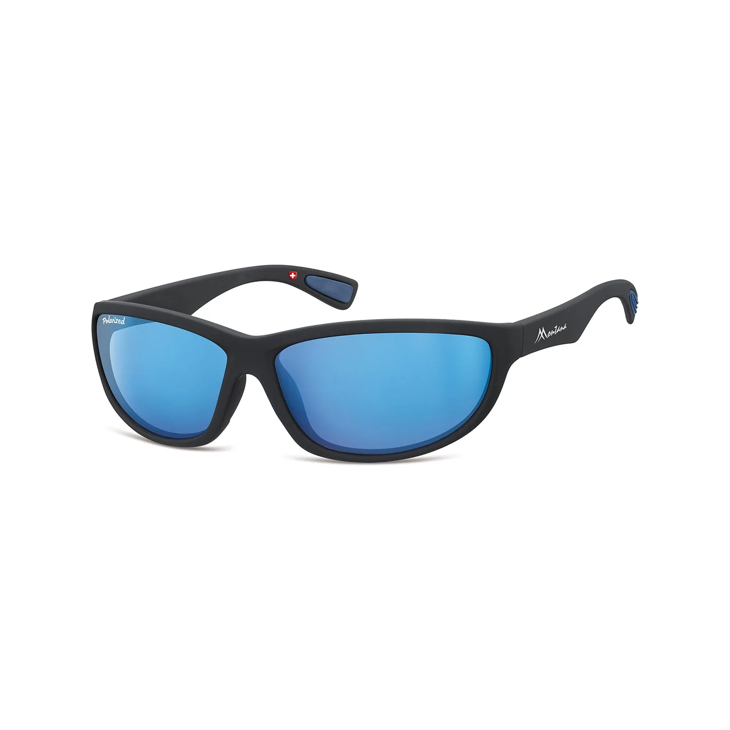 Montana Polarized - Revo lenses - Rubbertouch - Black/Blue - Revo Blue