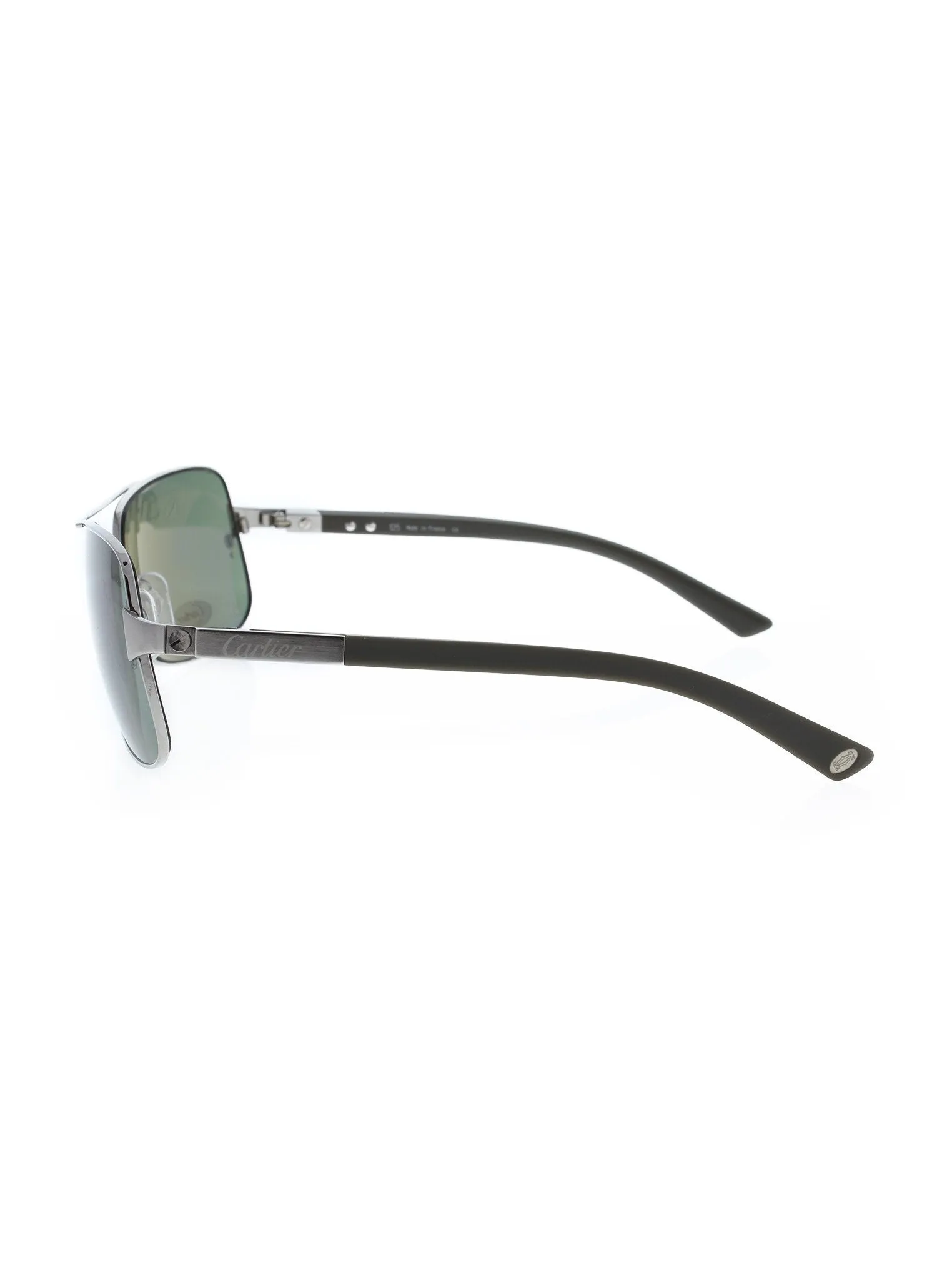 Neil Square Aviator Sunglasses T8200811 - Silver / Gray