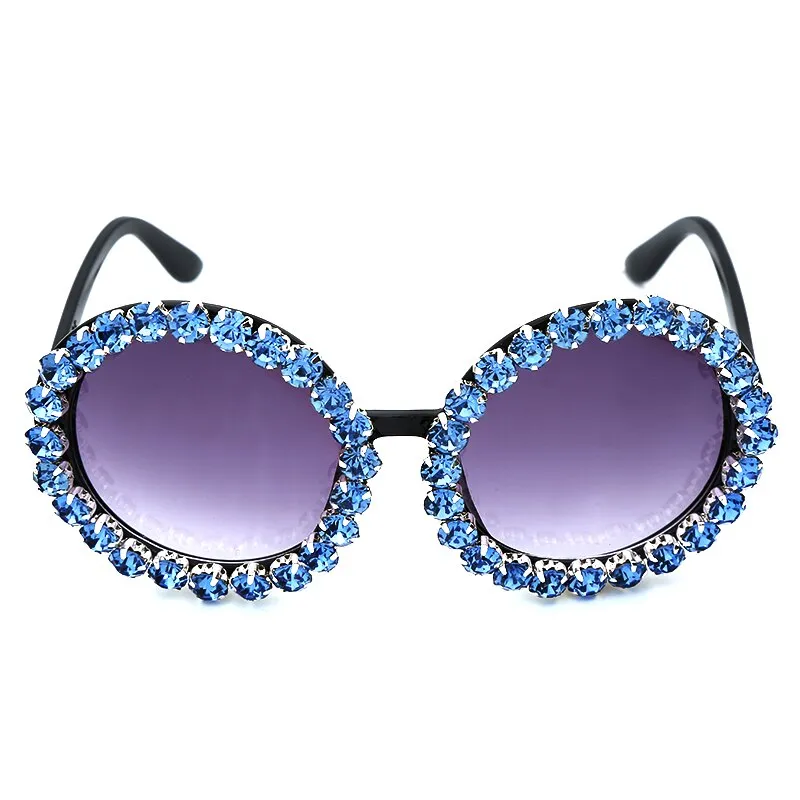 Oversize Round Luxury Sunglasses
