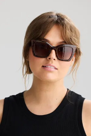 Oversized Sunglasses - Brown Tortoiseshell