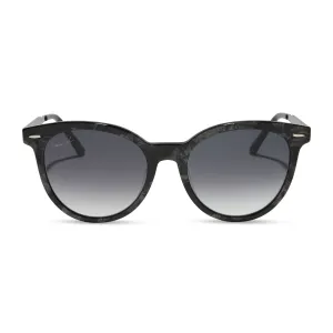 PATRICIA NASH - BLONDIE   ANTIQUE METALLIC   GREY GRADIENT SUNGLASSES