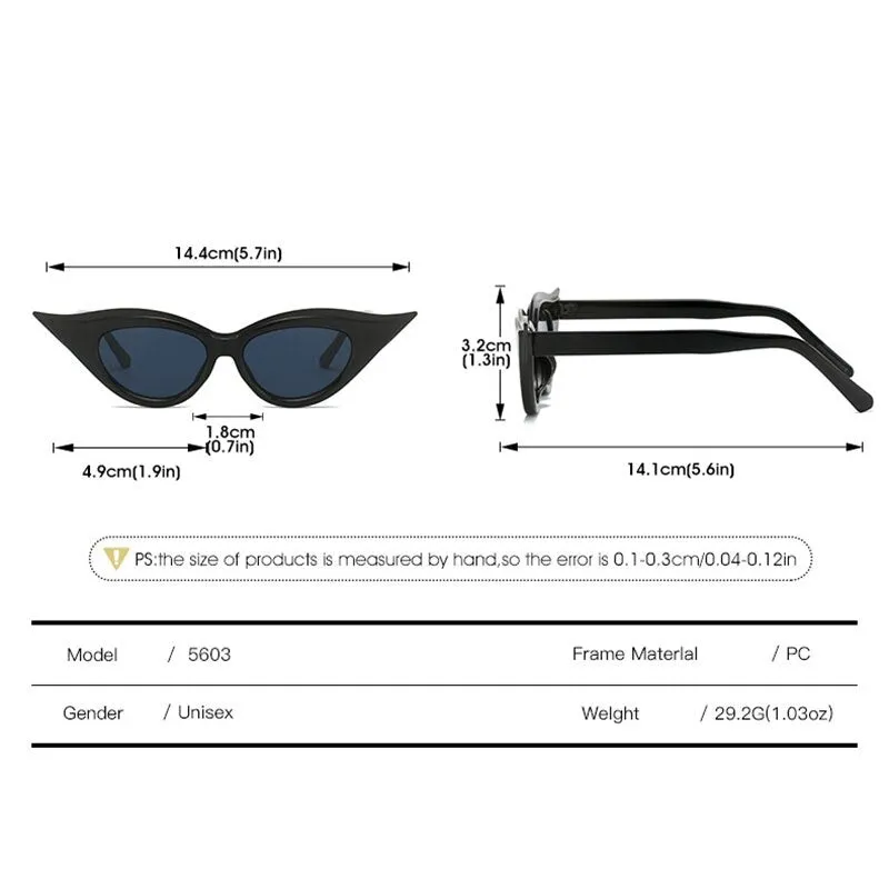 Pre Order:  Retro Two-Tone Cat Eye Sunglasses