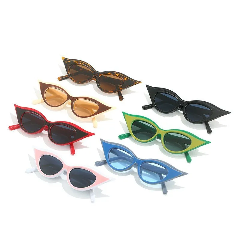 Pre Order:  Retro Two-Tone Cat Eye Sunglasses