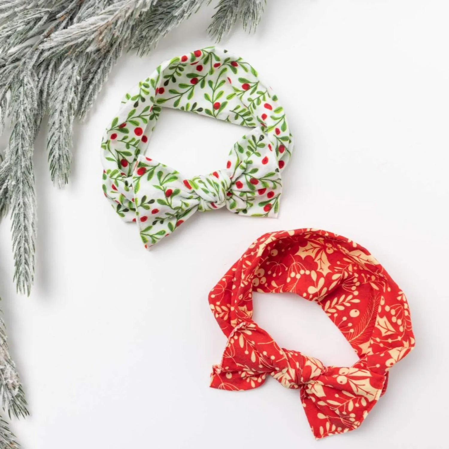 PRINTED KNOT: red bough
