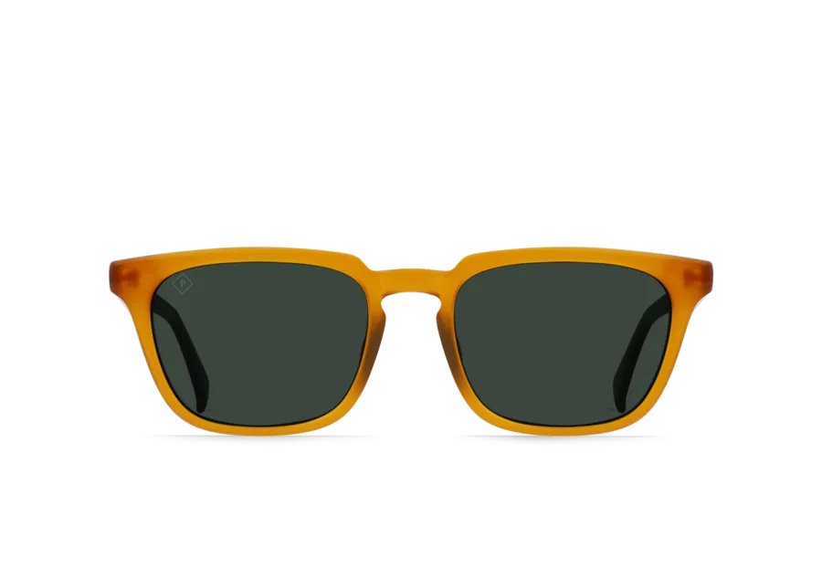 Raen Hirsch Polarized Sunglasses - Honey/Green Polarized