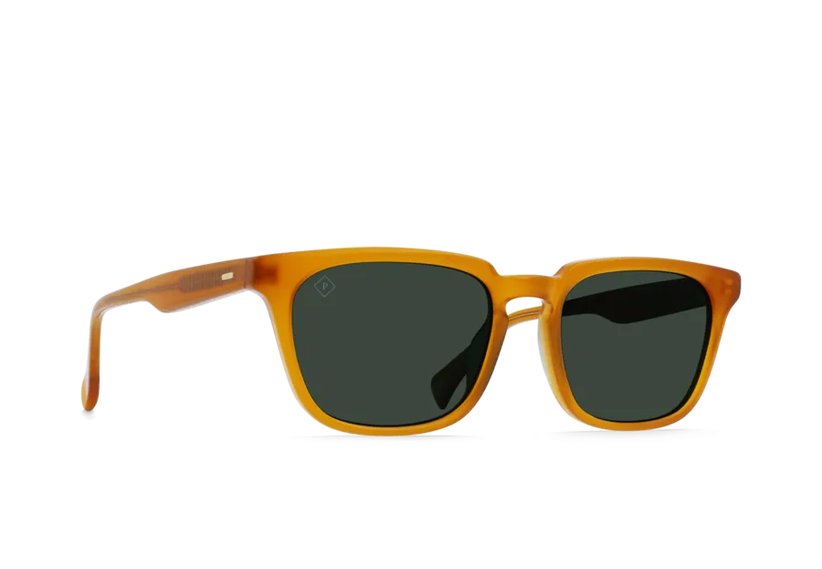 Raen Hirsch Polarized Sunglasses - Honey/Green Polarized