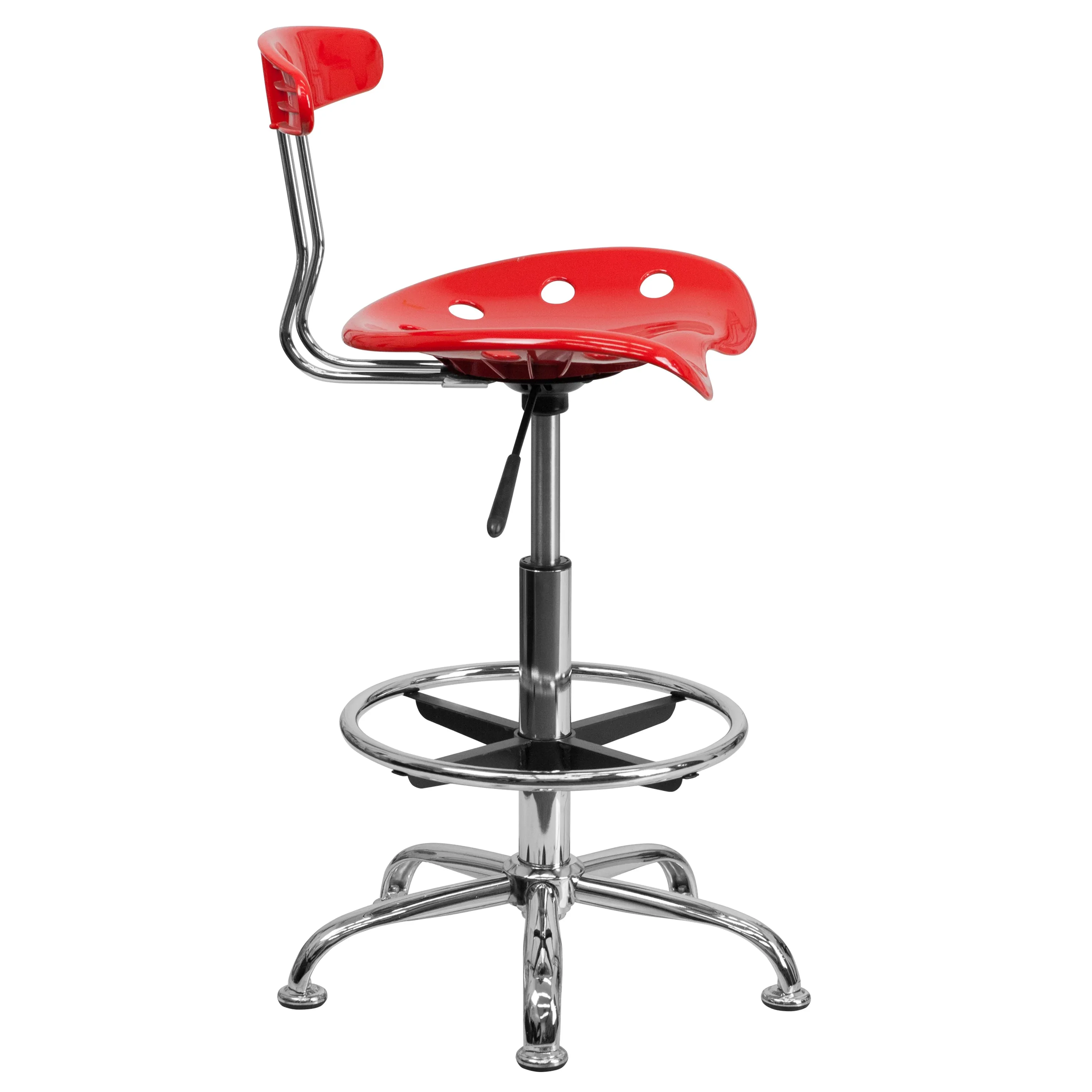Red Tractor Stool LF-215-RED-GG