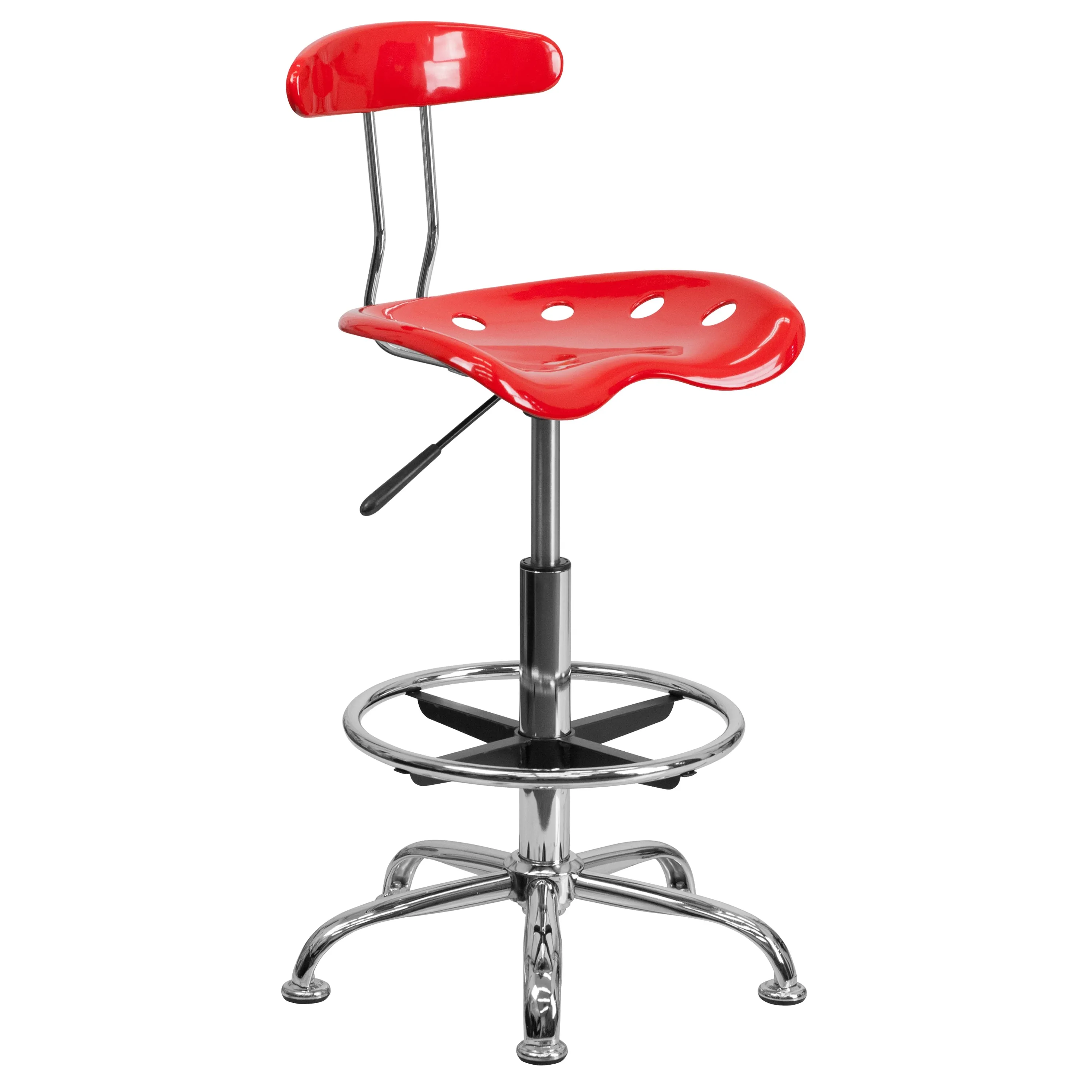 Red Tractor Stool LF-215-RED-GG