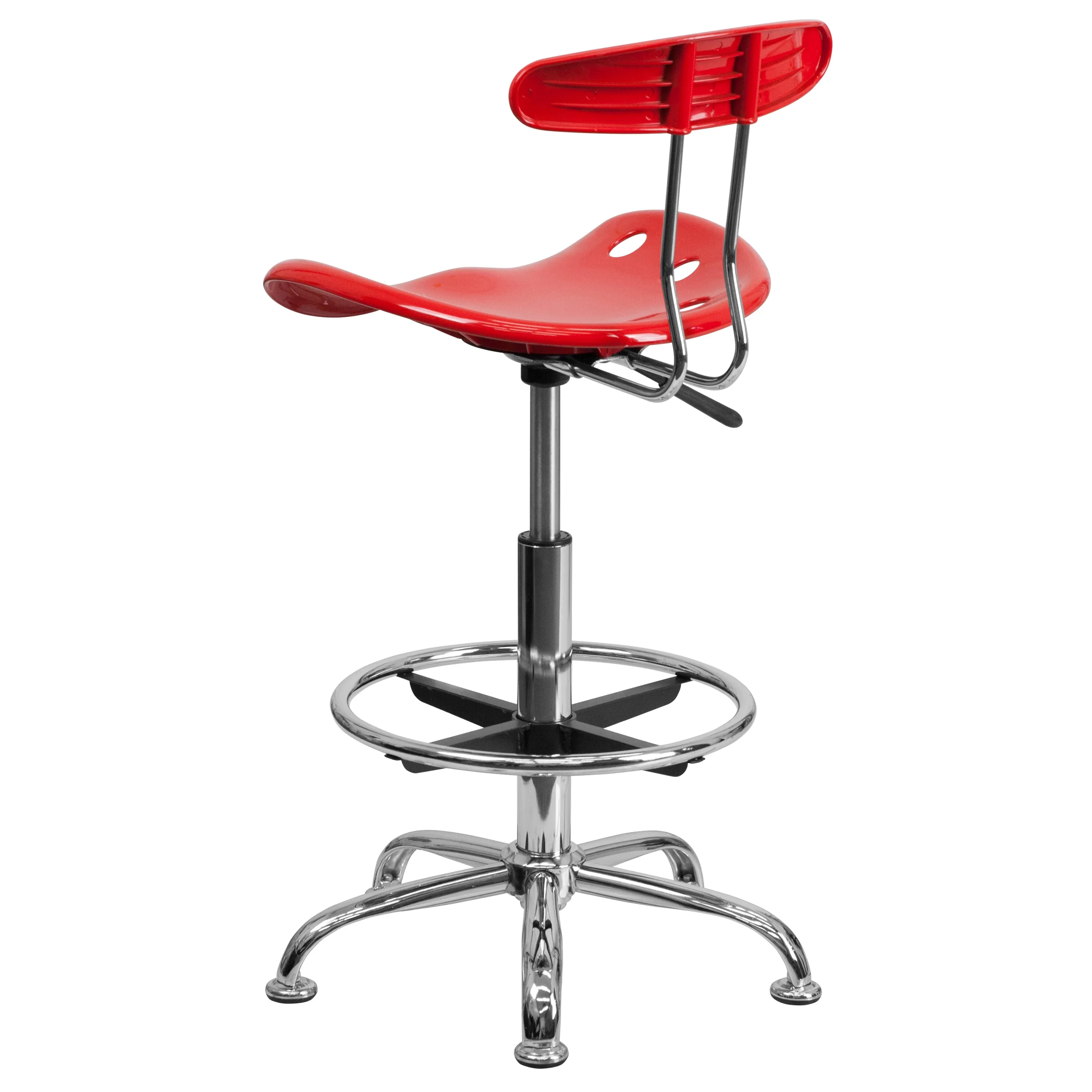 Red Tractor Stool LF-215-RED-GG