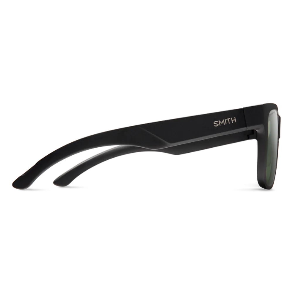 Smith Lowdown 2 Matte Black Frame - ChromaPop Polarized Gray Green Lens - Polarized Sunglasses