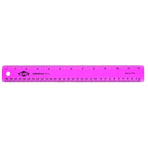 Superflex Plastic Ruler 12"