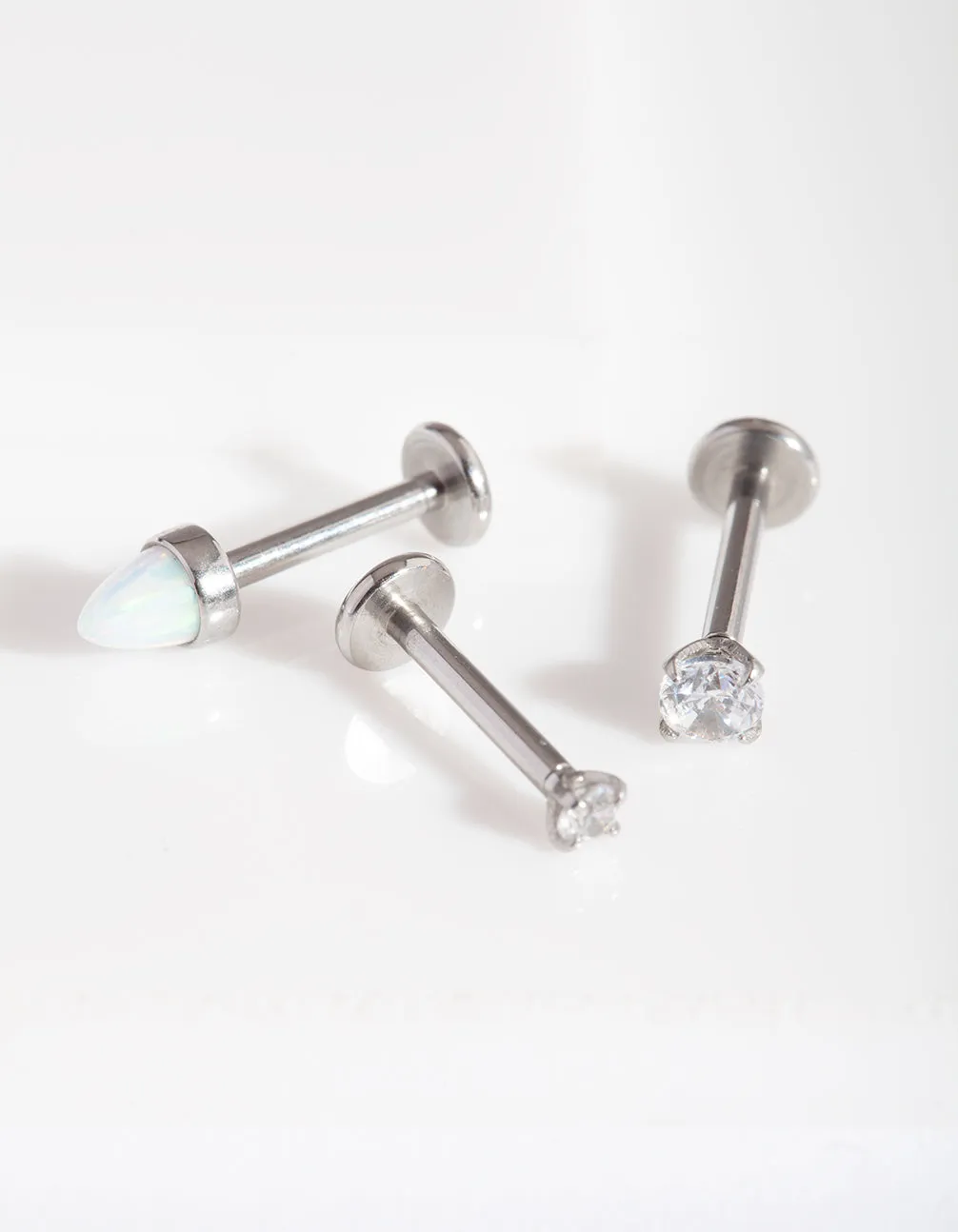 Synthetic Opal Spike Body Flatback Jewellery Pack
