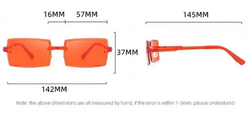 TEEK - C-Thru Rectangular Rim Shades