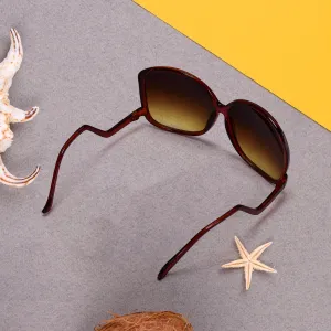 Unisex Full Rim Oval Round Polarized Sunglass