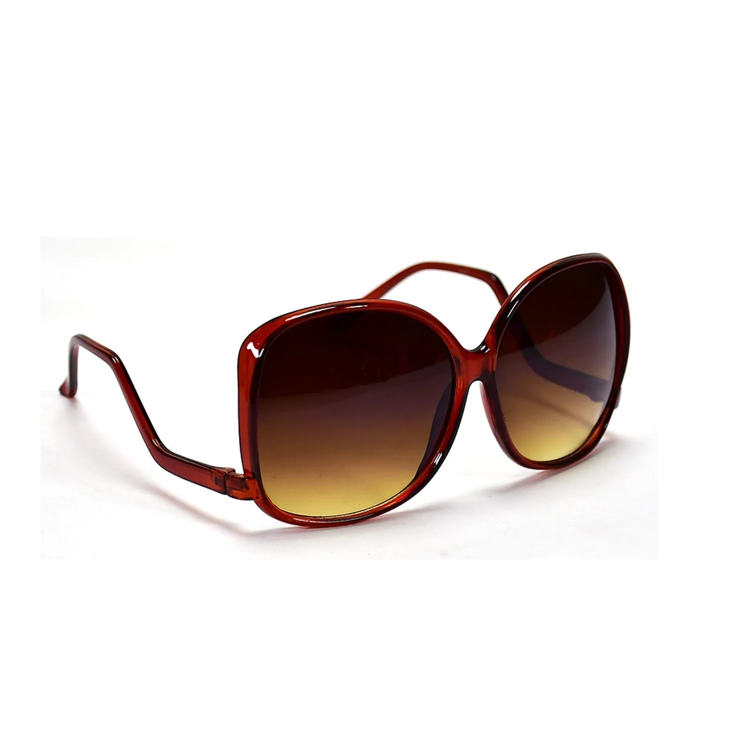 Unisex Full Rim Oval Round Polarized Sunglass