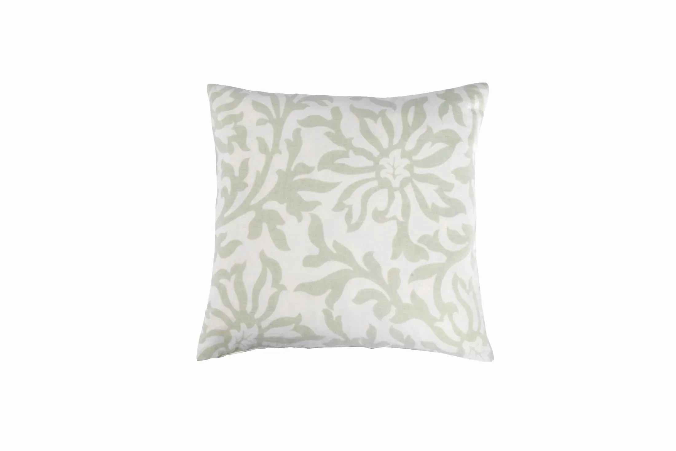 V&A Collaboration Clematis 30x30cm Cushion - Sage Green