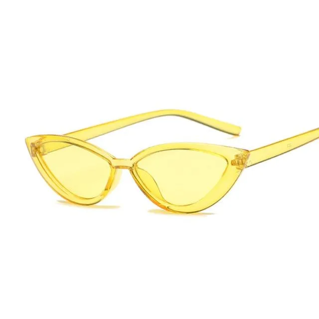Vintage Cat Eye Sunglasses for Women Fashionable Sunglasses