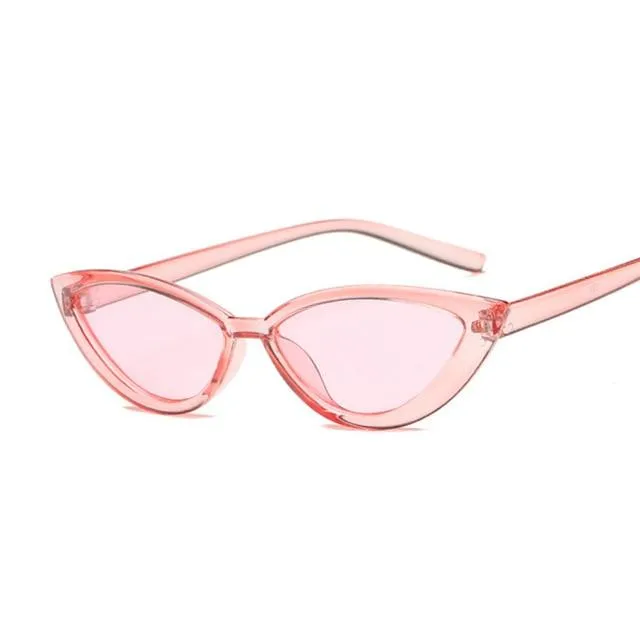 Vintage Cat Eye Sunglasses for Women Fashionable Sunglasses