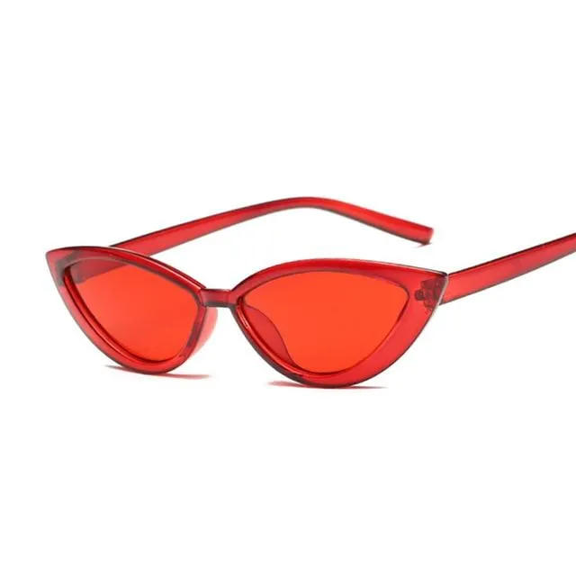 Vintage Cat Eye Sunglasses for Women Fashionable Sunglasses